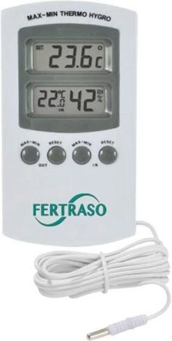 Hygro- Thermometer Incl. Externe Sensor
